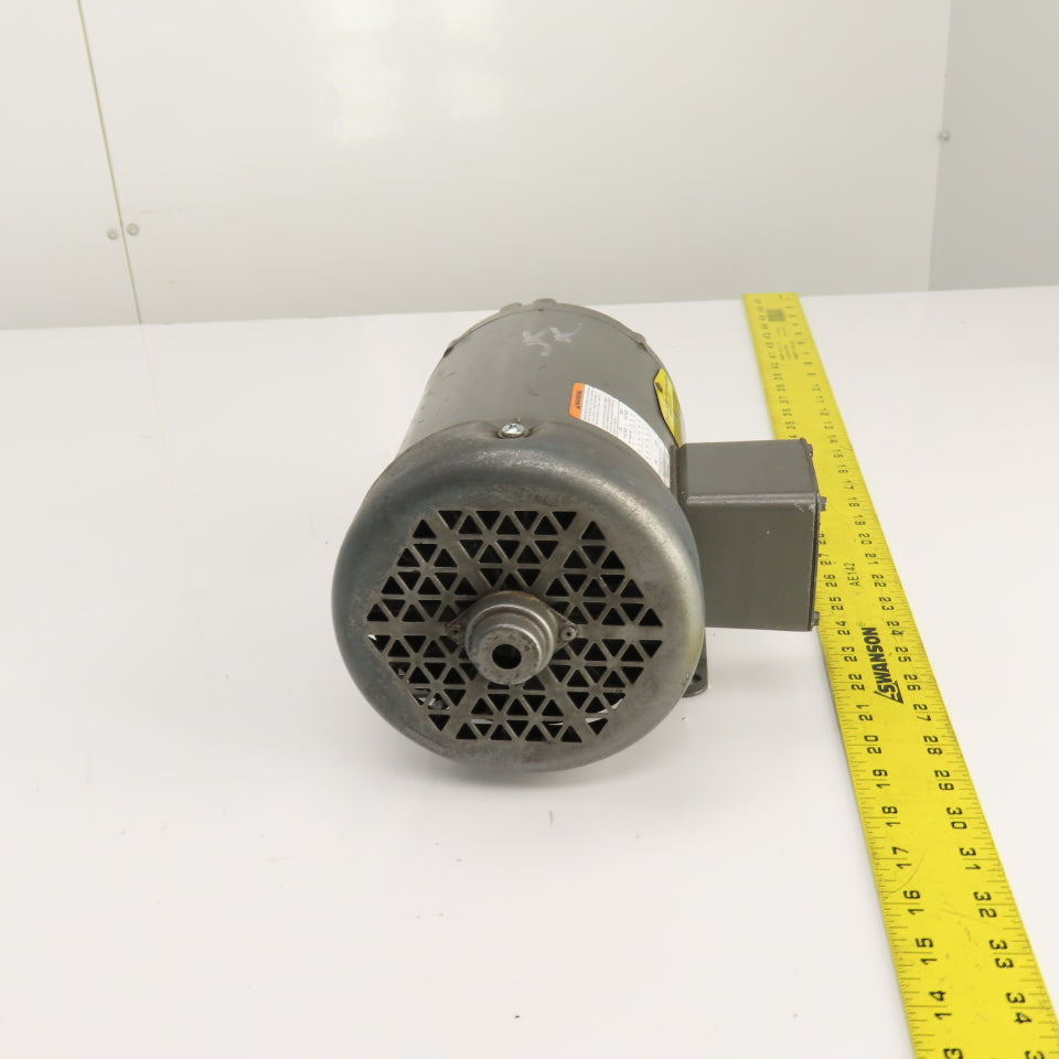 Baldor M3539 .5HP AC Electric Motor 1140RPM 208-230/460V 3PH 56 Frame Tested