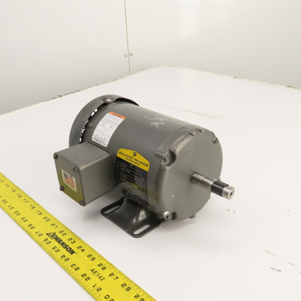 Baldor M3539 .5HP AC Electric Motor 1140RPM 208-230/460V 3PH 56 Frame Tested