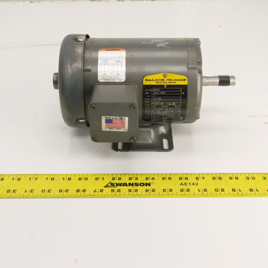 Baldor M3539 .5HP AC Electric Motor 1140RPM 208-230/460V 3PH 56 Frame Tested