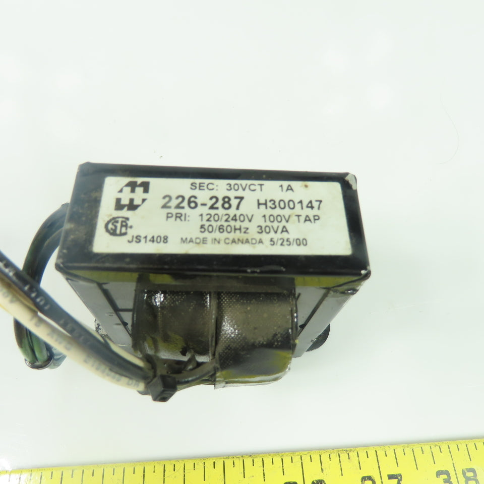 H300147 30VA Control Transformer 100V Tap 120/240V Pri 30VCT Sec