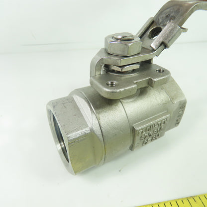 Flow-Tek S70.316 1" Stainless Steel Ball Valve CF8M 2000WOG
