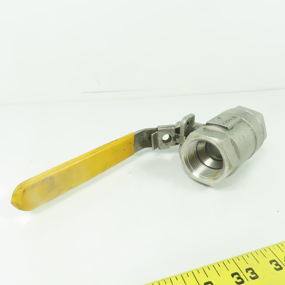 Flow-Tek S70.316 1" Stainless Steel Ball Valve CF8M 2000WOG