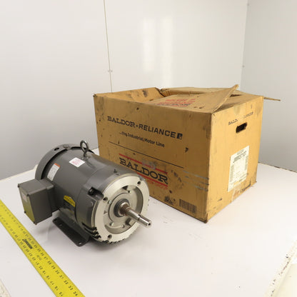 Baldor JMM3710T 7.5HP AC Electric Motor 1770RPM 208-230/460V 3PH 213JM Frame New
