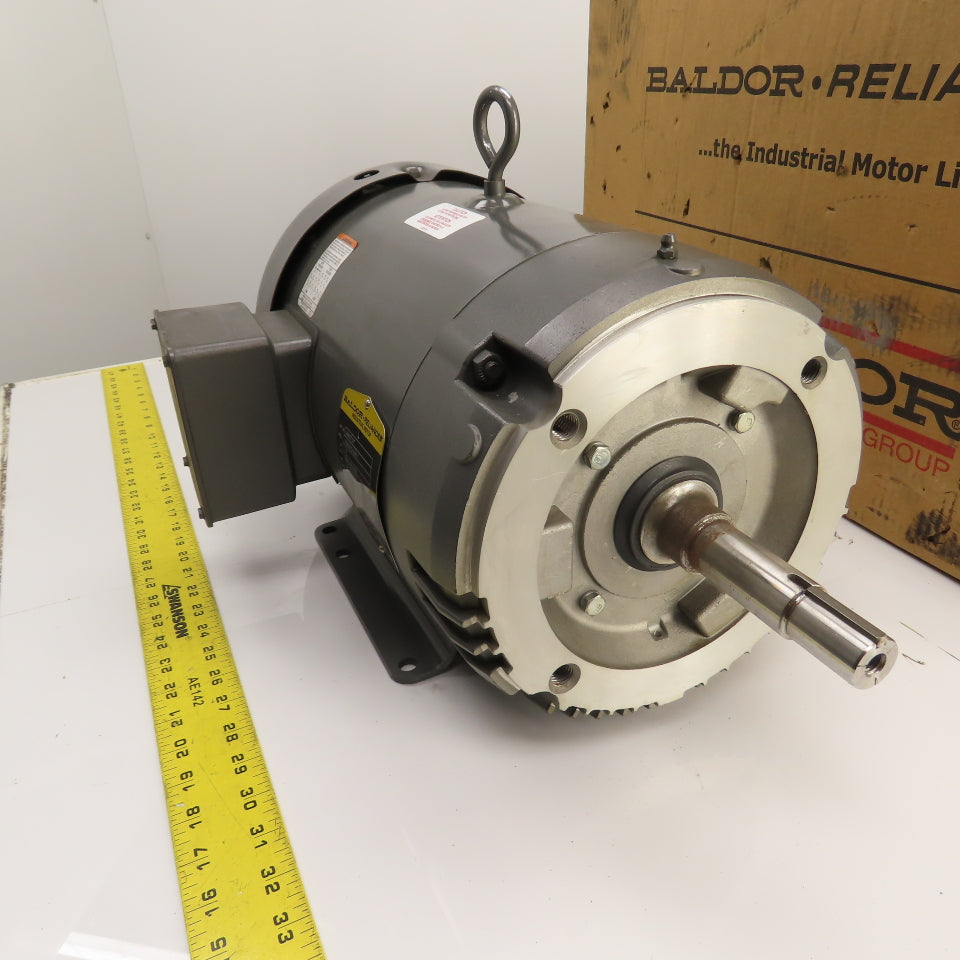Baldor JMM3710T 7.5HP AC Electric Motor 1770RPM 208-230/460V 3PH 213JM Frame New