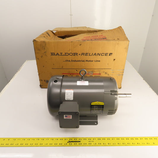 Baldor JMM3710T 7.5HP AC Electric Motor 1770RPM 208-230/460V 3PH 213JM Frame New