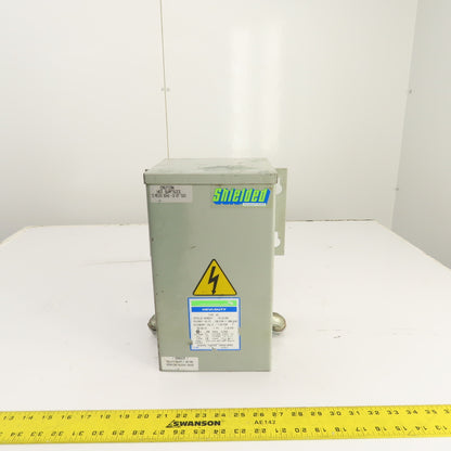 Hevi-Duty HS14F2BS 2.0kVA 1PH Transformer Pri 220/440 Sec 110/220 50/60HZ Tested