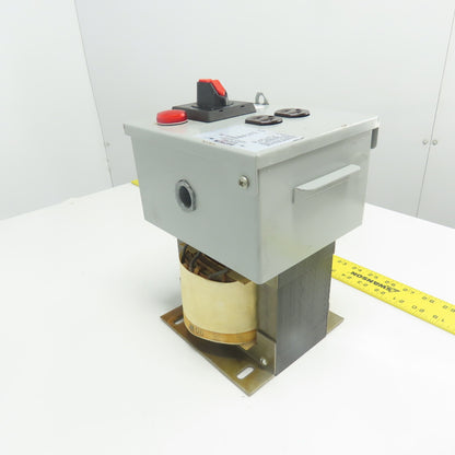 Daykin OMDGTA-03 1Ph Transformer Disconnect 1500VA 3.4A 480V Pri 12.5A 120V Sec