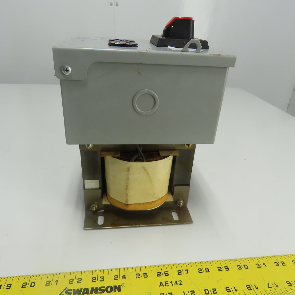 Daykin OMDGTA-03 1Ph Transformer Disconnect 1500VA 3.4A 480V Pri 12.5A 120V Sec