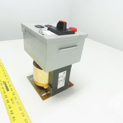 Daykin OMDGTA-03 1Ph Transformer Disconnect 1500VA 3.4A 480V Pri 12.5A 120V Sec