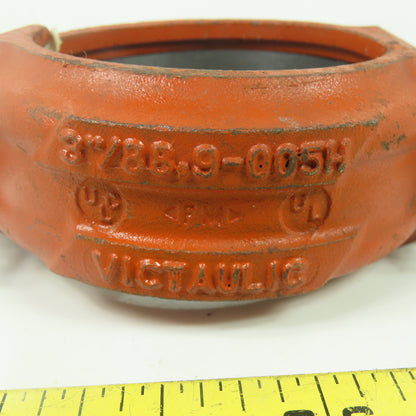 Victaulic 3"/88.9-005H 3" Rigid Pipe Coupling W/ Rubber Gasket