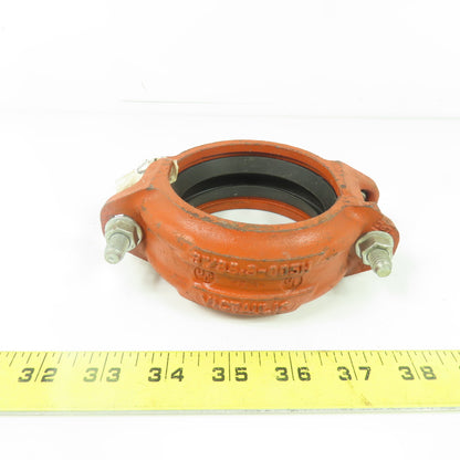 Victaulic 3"/88.9-005H 3" Rigid Pipe Coupling W/ Rubber Gasket