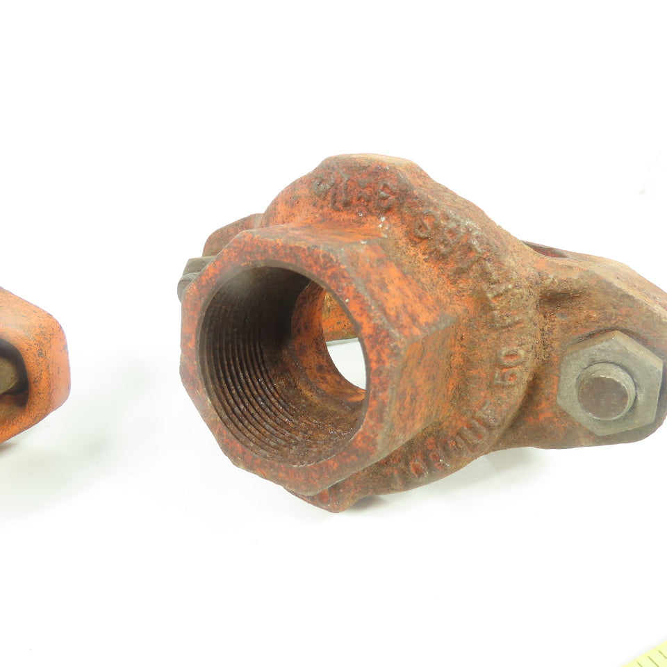 Victaulic 920 3" x 1-1/2" Mechanical T Branch Outlet 50FT-LBS Torque Lot Of 2