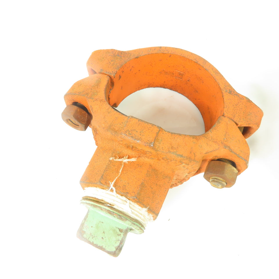 Victaulic 920 3" x 1-1/2" Mechanical T Branch Outlet 50FT-LBS Torque Lot Of 2