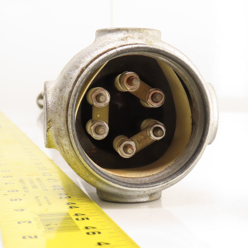 Accutherm 422-80-226N-23 15KW Screw Plug Immersion Heater 480V 3PH 41" Depth