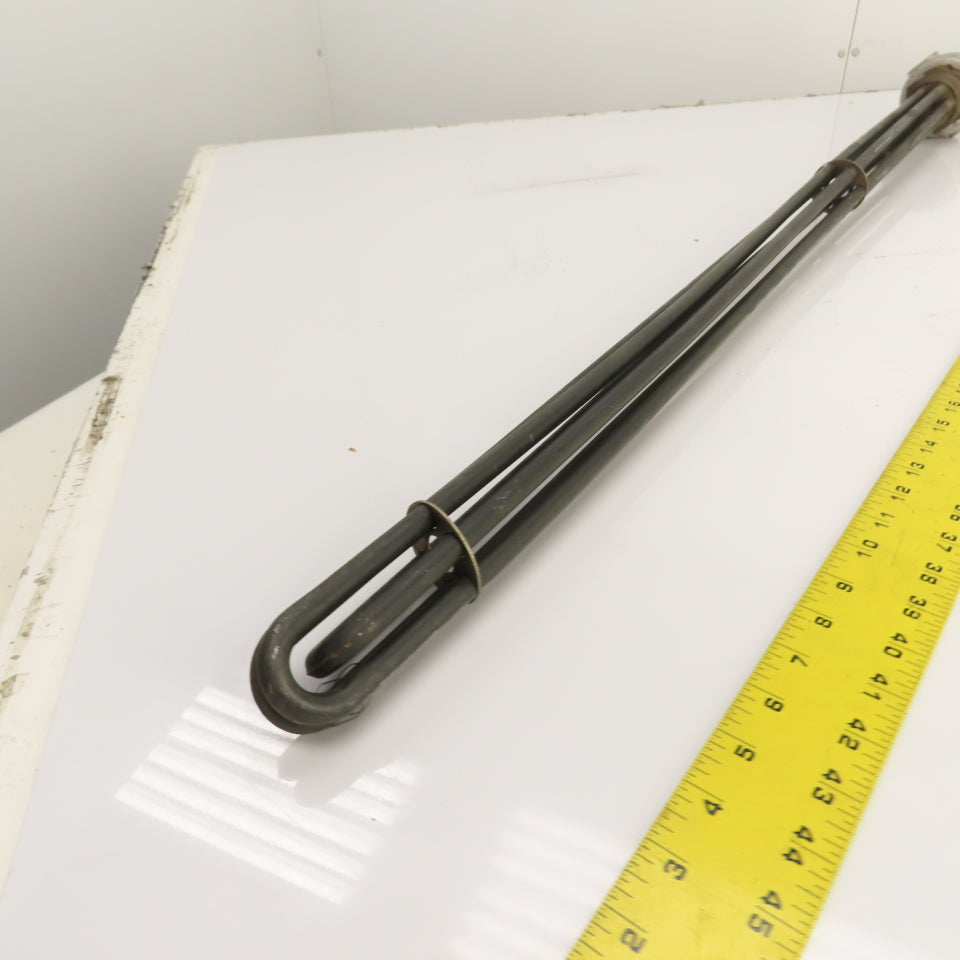 Accutherm 422-80-226N-23 15KW Screw Plug Immersion Heater 480V 3PH 41" Depth