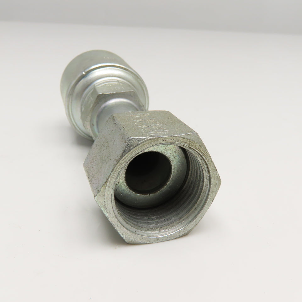 Gates 12G 12FFORX 3/4" Hose ID x 3/4" JIC Female Swivel Straight Fitting