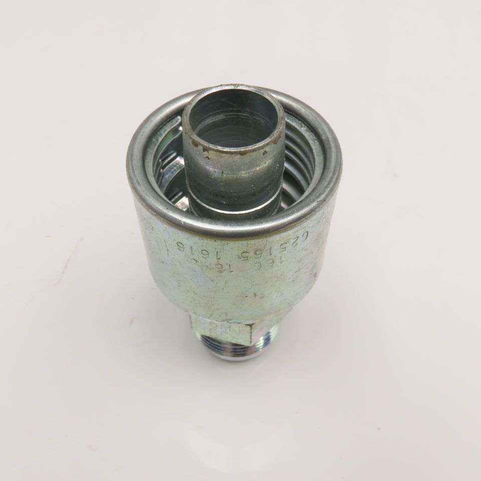 Gates 16G 16MJ 1" Male JIC x 1" Hose ID Straight Hydraulic Fitting