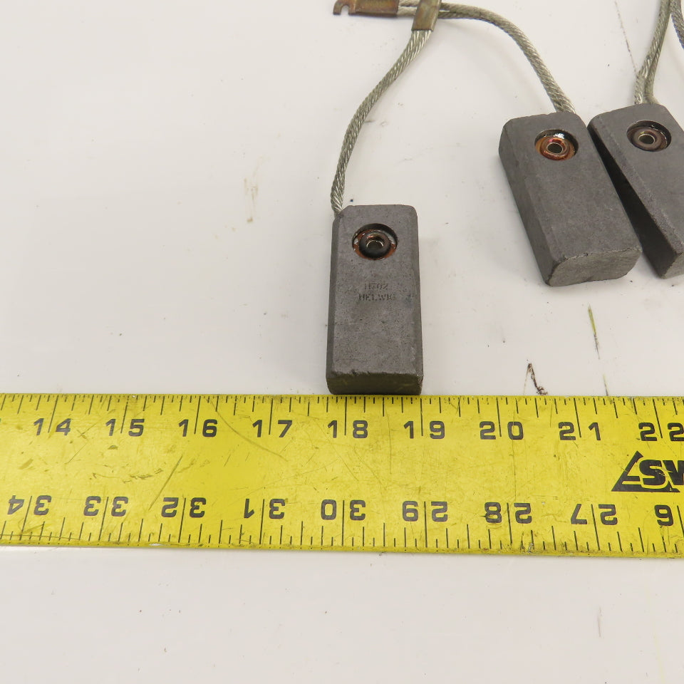 Helwig H702 Carbon Motor Brush 2-3/4" x 1-1/4" x 3/4" Lot Of 13