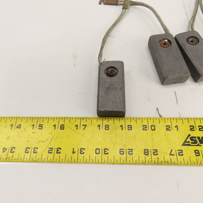 Helwig H702 Carbon Motor Brush 2-3/4" x 1-1/4" x 3/4" Lot Of 13