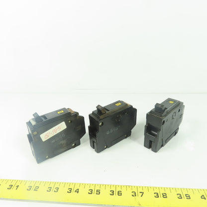 GE General Electric THQL1120 20A 120/240V Circuit Breaker 1-Pole Lot Of 3