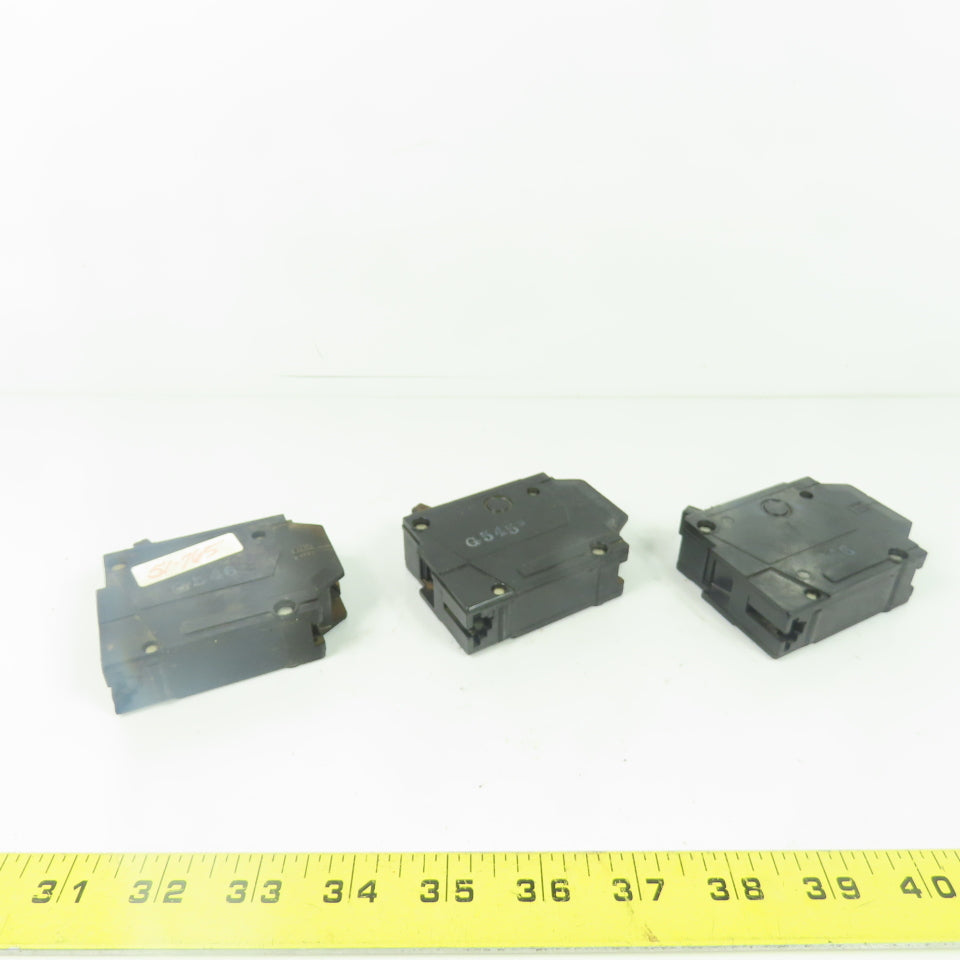 GE General Electric THQL1120 20A 120/240V Circuit Breaker 1-Pole Lot Of 3