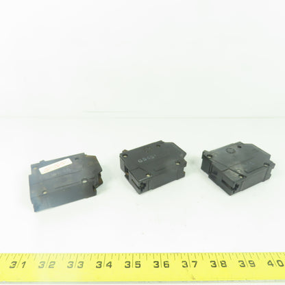 GE General Electric THQL1120 20A 120/240V Circuit Breaker 1-Pole Lot Of 3