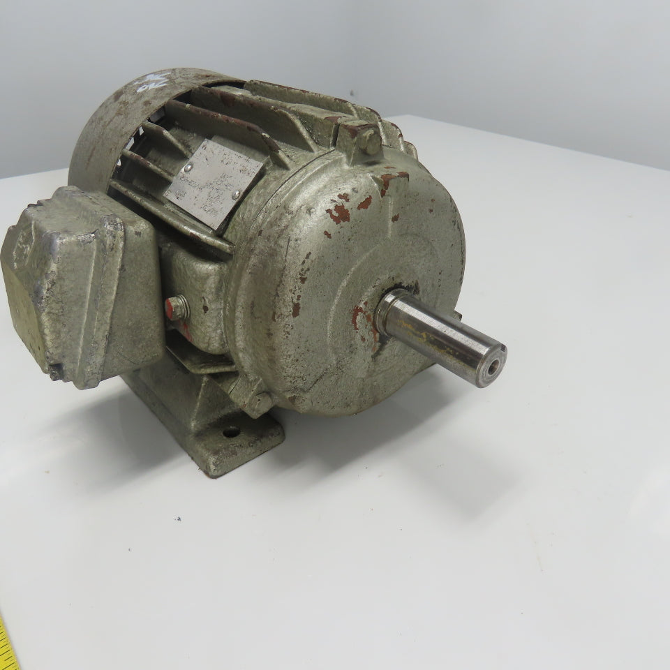 Ajax AC Electric Motor 3Ph 230/460V 143T Frame 1750RPM