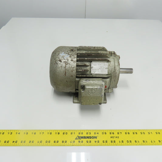 Ajax AC Electric Motor 3Ph 230/460V 143T Frame 1750RPM