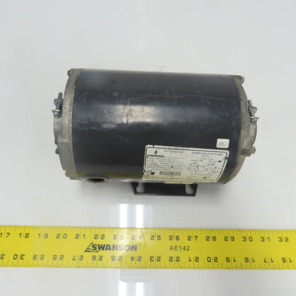 Emerson S55CXPNA-7672 3/4HP Electric Motor 1Ph 115/230V 1725RPM
