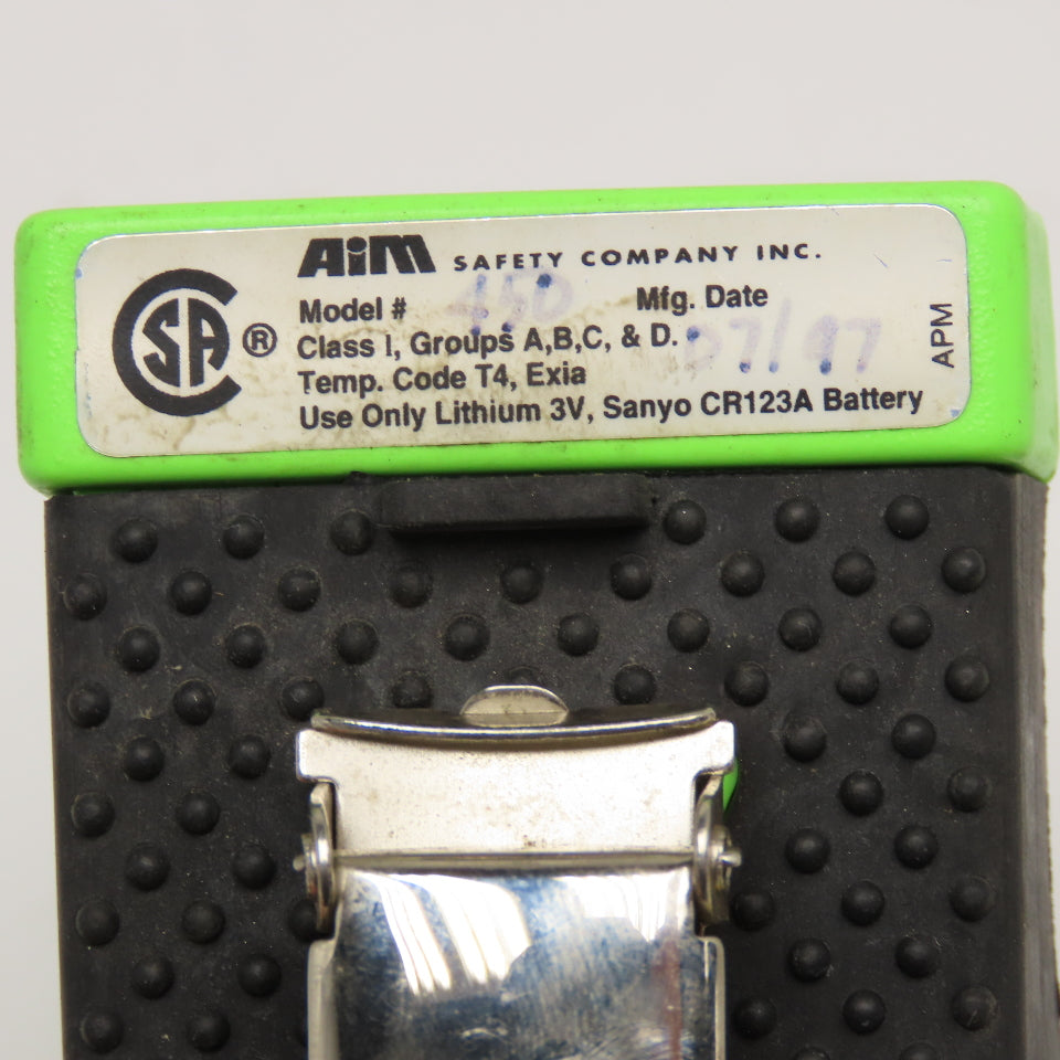 AIM Safety S-450 Sulfur Dioxide Wearable Single Gas Detector Alarm