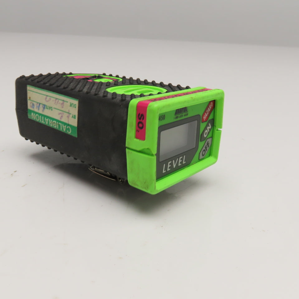AIM Safety S-450 Sulfur Dioxide Wearable Single Gas Detector Alarm
