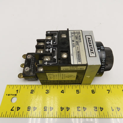 Agastat 7012AIL 120V 60Hz 6-60 Minute Timer