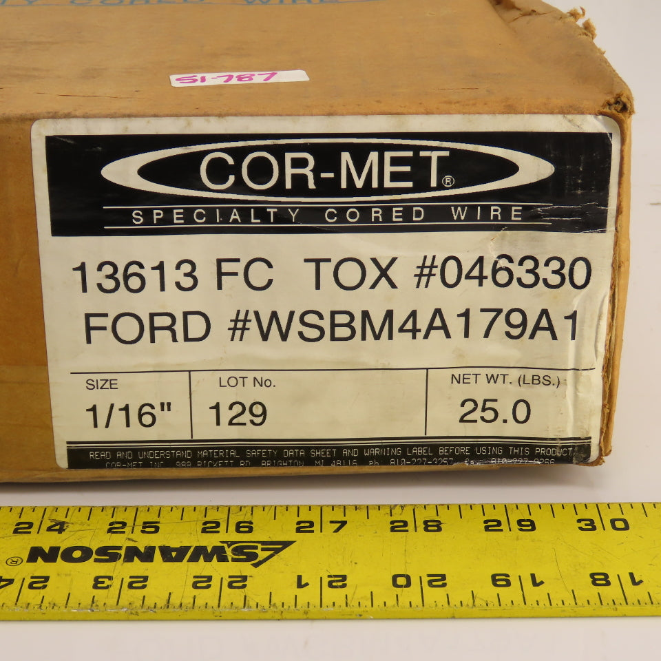 Cor-Met 13613 FC Welding Wire 1/16" 25# Spool