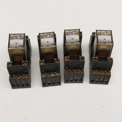 Tyco PT52AL24 General Purpose Relay 24VDC Used Lot Of 4