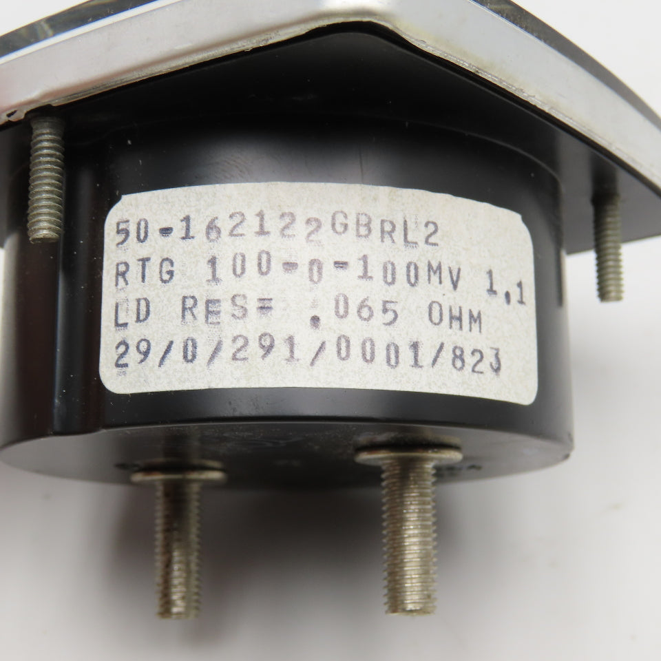 General Electric 50-162122GBRL2 200-0-200A DC Amperes Panel Meter