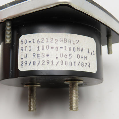 General Electric 50-162122GBRL2 200-0-200A DC Amperes Panel Meter
