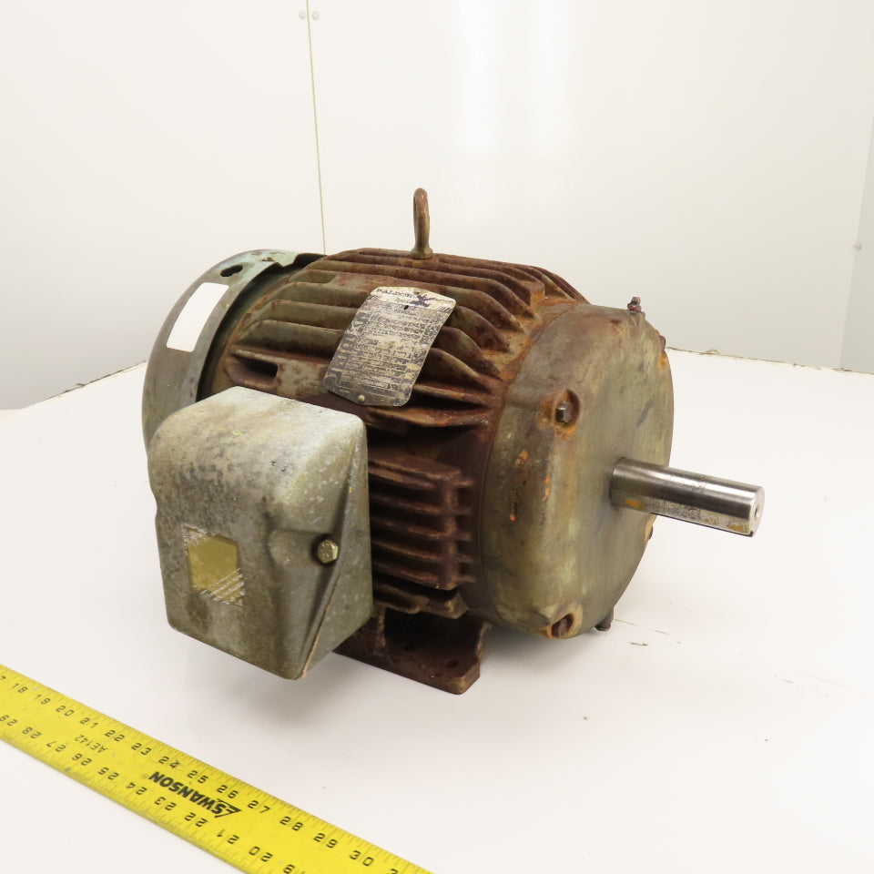 Baldor 7.5HP AC Electric Motor 208-230/460V 3PH 3520RPM 213T Frame Tested