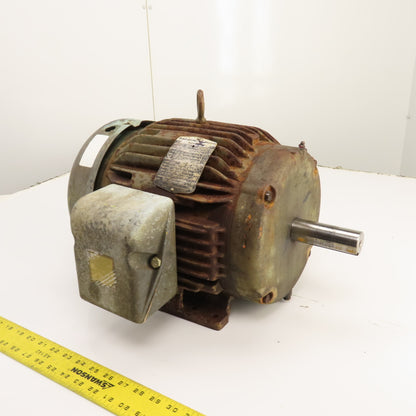 Baldor 7.5HP AC Electric Motor 208-230/460V 3PH 3520RPM 213T Frame Tested