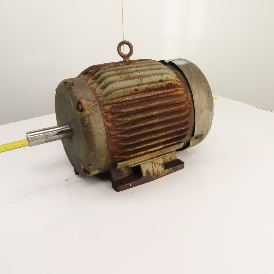 Baldor 7.5HP AC Electric Motor 208-230/460V 3PH 3520RPM 213T Frame Tested
