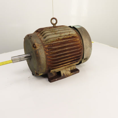 Baldor 7.5HP AC Electric Motor 208-230/460V 3PH 3520RPM 213T Frame Tested