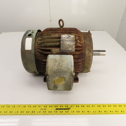 Baldor 7.5HP AC Electric Motor 208-230/460V 3PH 3520RPM 213T Frame Tested