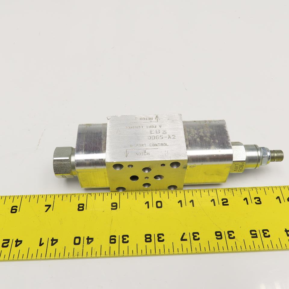 Sun Hydraulics EB3 0DG5-A2 PBDBLAN Hydraulic Reducer W/ Check Sandwich Valve