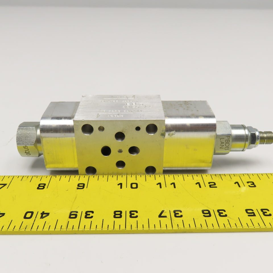 Sun Hydraulics EB3 0DG5-A2 PBDBLAN Hydraulic Reducer W/ Check Sandwich Valve