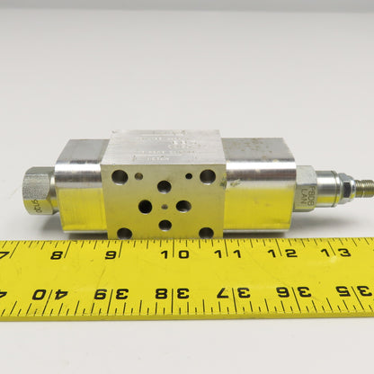 Sun Hydraulics EB3 0DG5-A2 PBDBLAN Hydraulic Reducer W/ Check Sandwich Valve