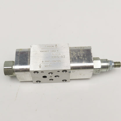 Sun Hydraulics EB3 0DG5-A2 PBDBLAN Hydraulic Reducer W/ Check Sandwich Valve