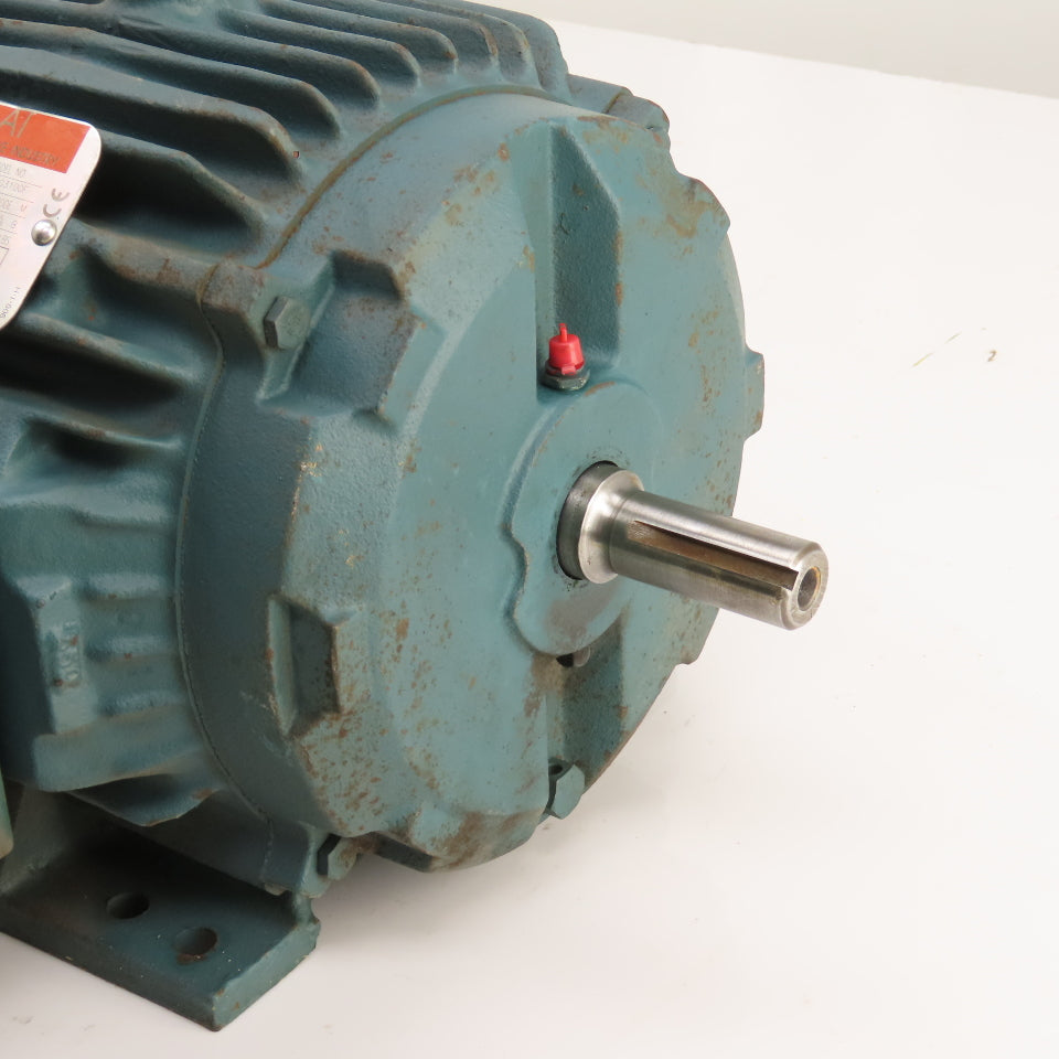 Reliance P18G3100F 1HP AC Electric Motor 460V 3PH 1.4A 1760RPM 182 Frame Tested