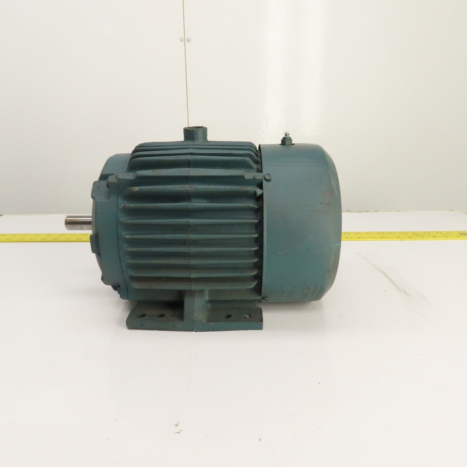 Reliance P18G3100F 1HP AC Electric Motor 460V 3PH 1.4A 1760RPM 182 Frame Tested