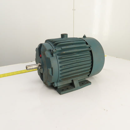 Reliance P18G3100F 1HP AC Electric Motor 460V 3PH 1.4A 1760RPM 182 Frame Tested