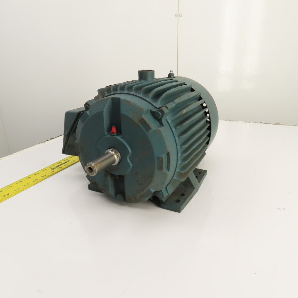 Reliance P18G3100F 1HP AC Electric Motor 460V 3PH 1.4A 1760RPM 182 Frame Tested