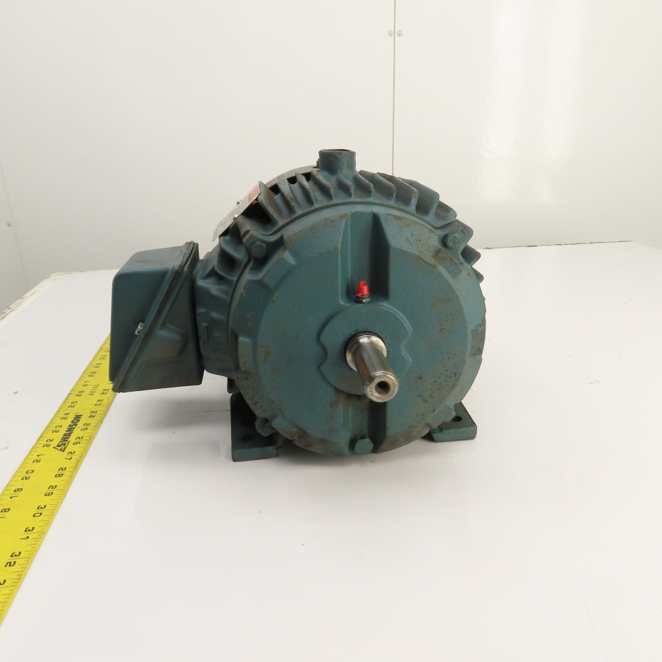 Reliance P18G3100F 1HP AC Electric Motor 460V 3PH 1.4A 1760RPM 182 Frame Tested
